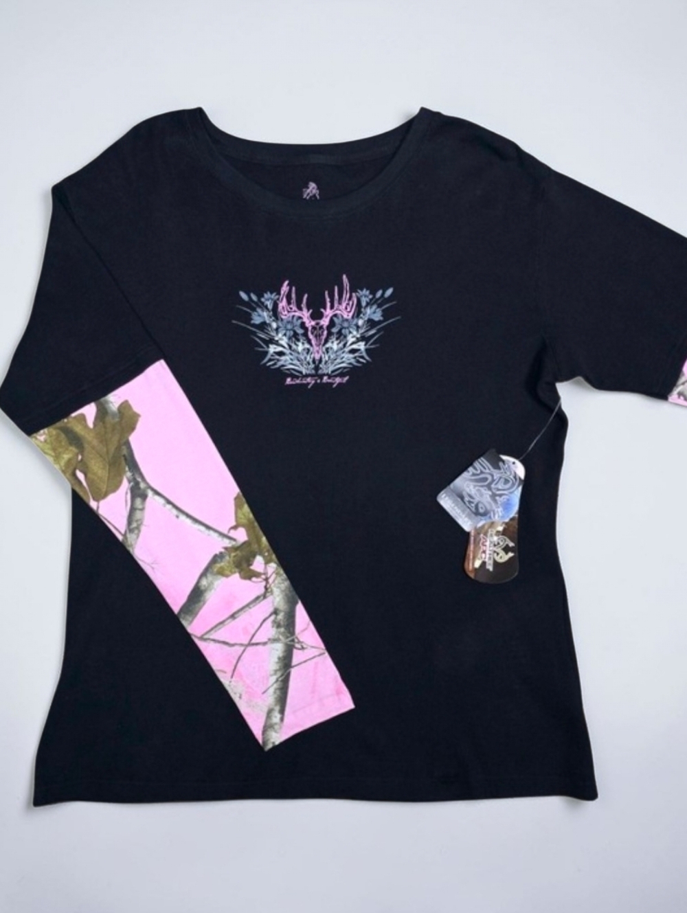Legendary Whitetails Women's Bowhunting Snow Camo 2-fer Top Size‎ 2X - NEW!
